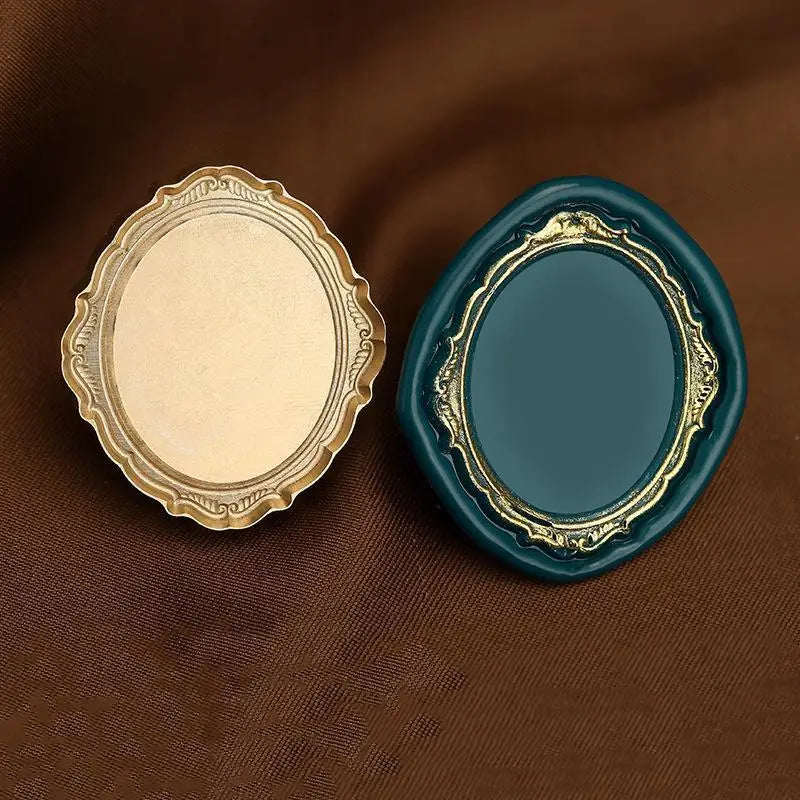 Photo Frame Series Sealing Wax Stamp Head Fire Paint Seal Wax Stamp Heads For DIY Scrapbooking Envelope Wedding Party Invitation