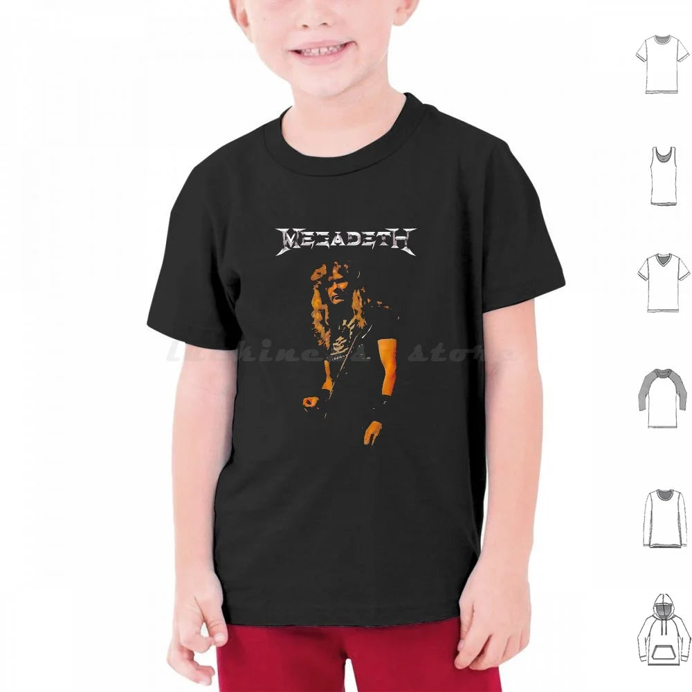 Dave Mustaine Heavy Metal T-Shirt – 100% Cotton Rock Band Tee for Fans of Pantera, Judas Priest, Anthrax & Mor - Premium tee from Lizard Vigilante - Just $23.88! Shop now at Lizard Vigilante