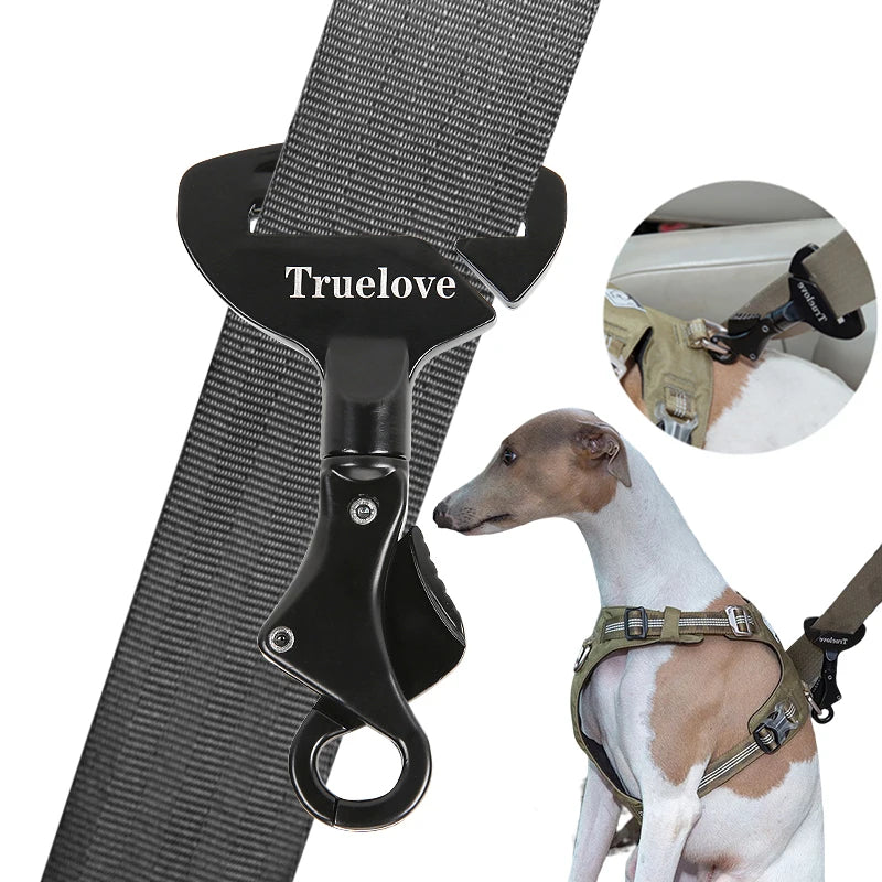 Winhyepet Pet Safety Car Seat Belt Buckle Clip Dog Accessories Items for Collar Harness,Locking Snap Seat Belts for All Vehicles - Premium dog supplies from Lizard Vigilante - Just $28.89! Shop now at Lizard Vigilante