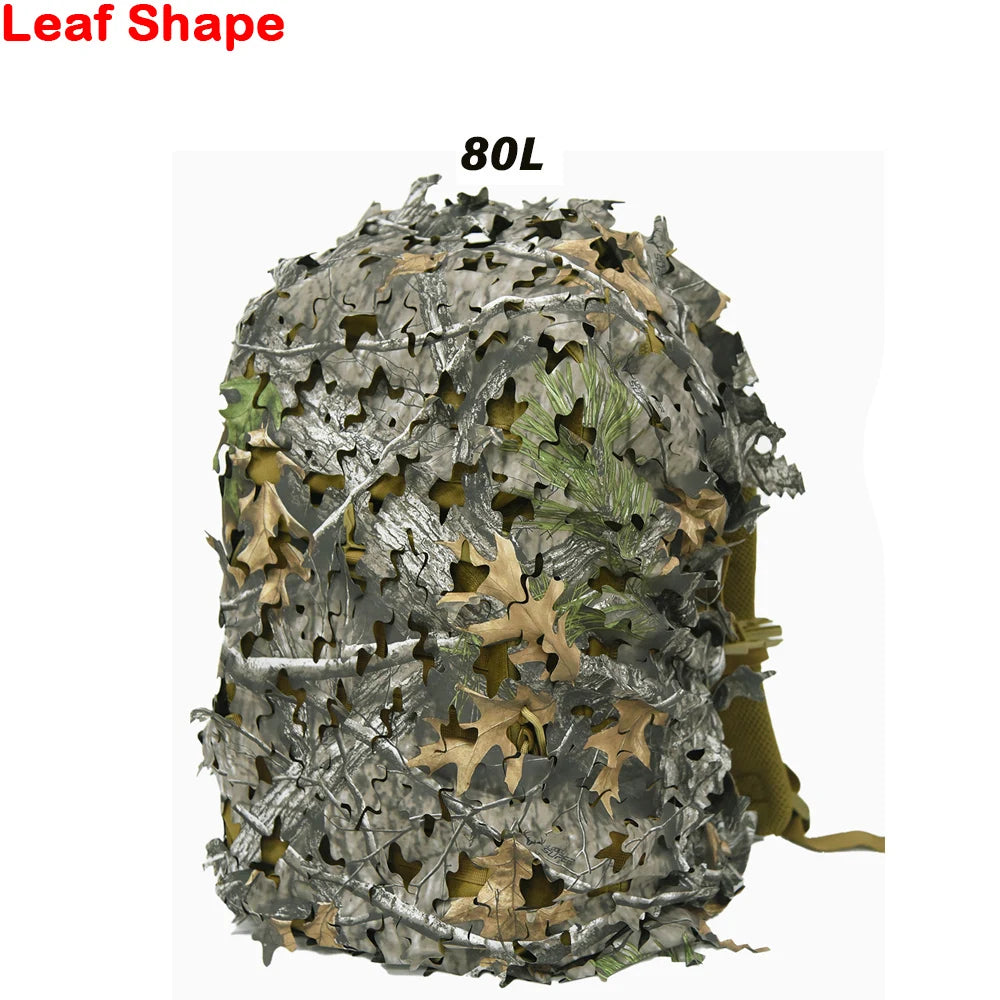 3D Camo Net Backpack Cover - Laser Cut Camouflage for 60L & 80L Packs - Premium backpack cover from Lizard Vigilante - Just $19.99! Shop now at Lizard Vigilante