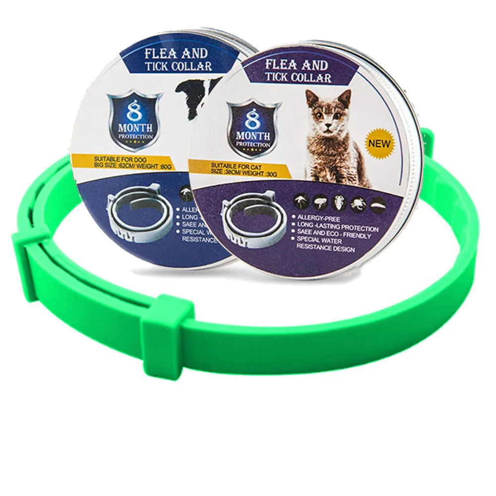 Easy To Use, Dog and Cat Anti-Flea & Tick Collar – 8-Month Protection for Pets - Premium flea collar from Lizard Vigilante - Just $22.88! Shop now at Lizard Vigilante