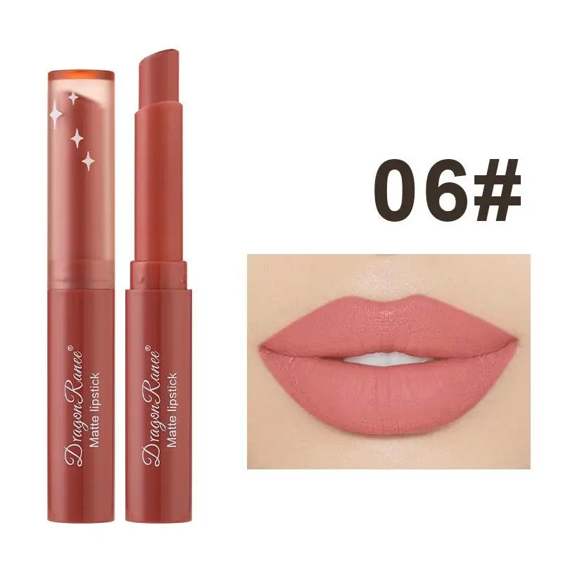 Matte Nude Lipstick 24 Hours Long Lasting Water Resistant Lip Gloss Natural Moisturizing And Sexy Korean Cosmetics For Female