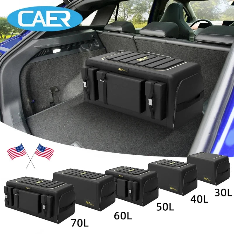 70L Foldable Car Trunk Organizer – Durable Oxford Cloth Storage Box for Vehicles - Premium trunk from Lizard Vigilante - Just $59.99! Shop now at Lizard Vigilante