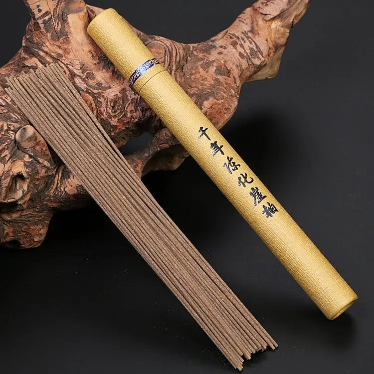 Natural Sandalwood Stick Incense – 21cm Linear Fragrance for Meditation, Bedroom, and Odor Removal - Premium  from Lizard Vigilante - Just $12.88! Shop now at Lizard Vigilante