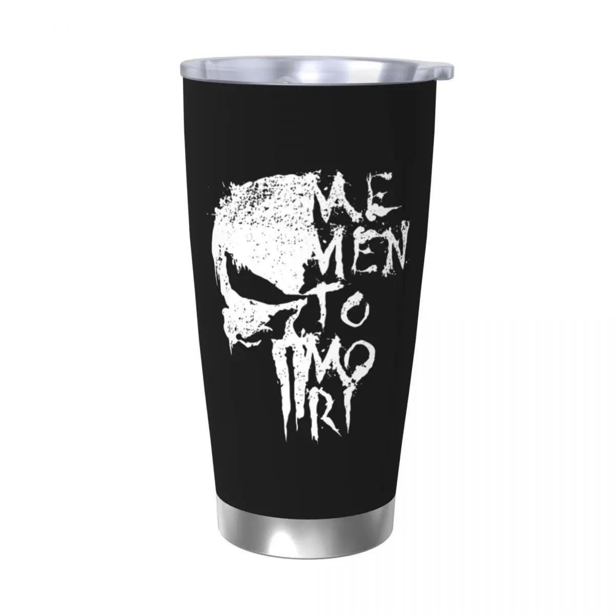 Skull Memento Mori Tumbler – 20oz Vacuum Insulated Stainless Steel Coffee Cup - Premium tumbler from Lizard Vigilante - Just $30.88! Shop now at Lizard Vigilante