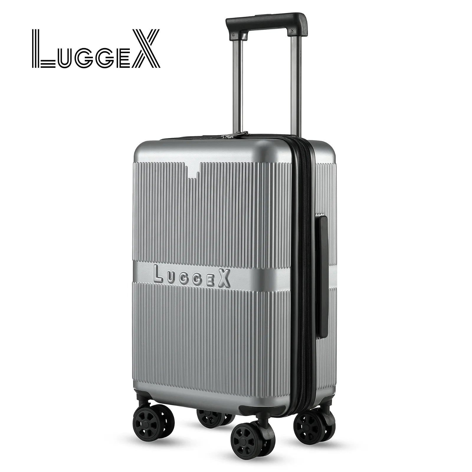 LUGGEX Carry On Luggage 22x14x9 Airline Approved with Spinner Wheels - 100% PC Hard Shell Expandable Luggage - Effortless Travel - Premium  from Lizard Vigilante - Just $86.99! Shop now at Lizard Vigilante