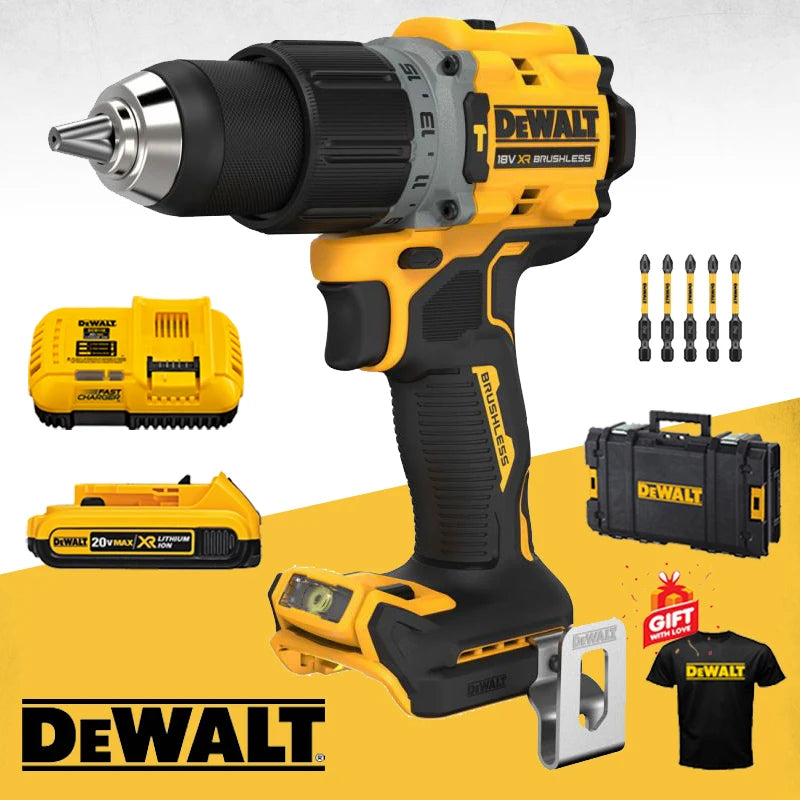 DEWALT DCD805 20V MAX Brushless Cordless 1/2-Inch Hammer Drill Kit – Powerful Impact Drill with 5.0Ah Battery, Fast Charge, and Unmatched Performance for Commercial & DIY Project - Premium hammer drill kit from Lizard Vigilante - Just $565.99! Shop now at Lizard Vigilante