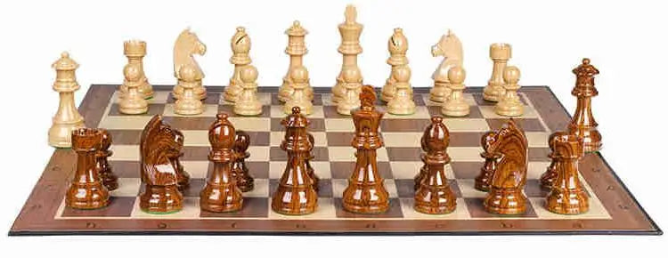 Heavy Hitter Classic Chess Set – Foldable Nonmagnetic Game Board with Weighted Luxury Resin Pieces (King 7.5cm) - Premium chess set from dsers - Just $115.99! Shop now at Lizard Vigilante