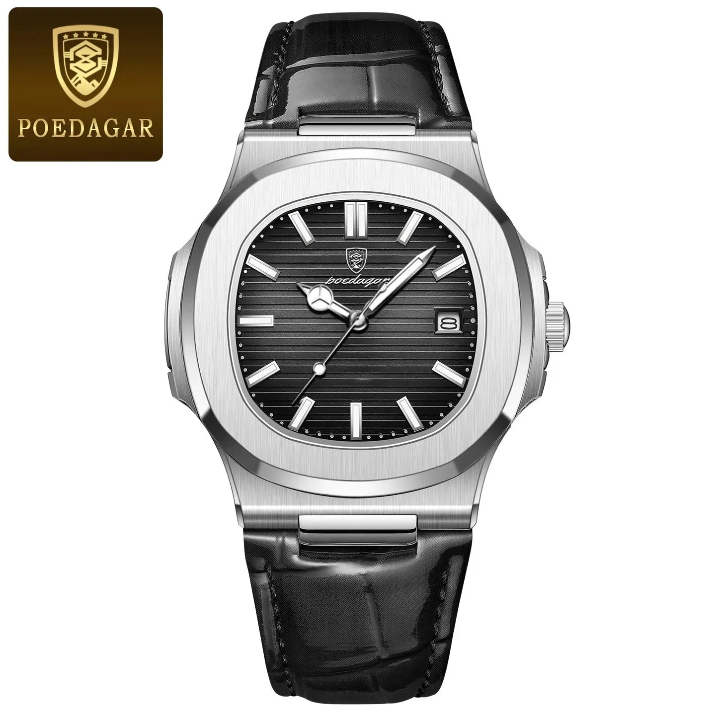 POEDAGAR Top Luxury Square Man Watch – Stylish, Functional, and Durable - Premium watch from dsers - Just $22.99! Shop now at Lizard Vigilante