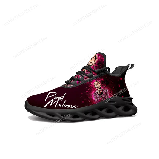 Post Malone-Inspired Mesh Sneakers - Unisex Lightweight Sport Running Shoes - Premium sneakers from Lizard Vigilante - Just $47.88! Shop now at Lizard Vigilante