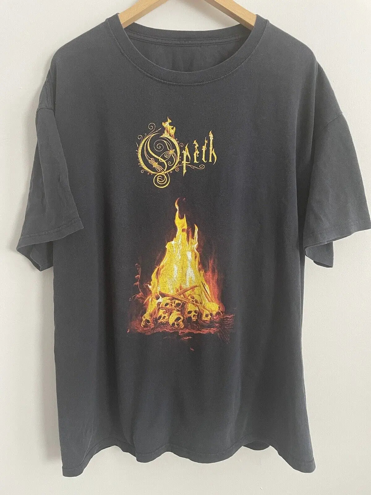 Opeth Band Shirt Black Heavy Metal Rock Music Size Xl Xxl - Premium t-shirt from Lizard Vigilante - Just $23.88! Shop now at Lizard Vigilante