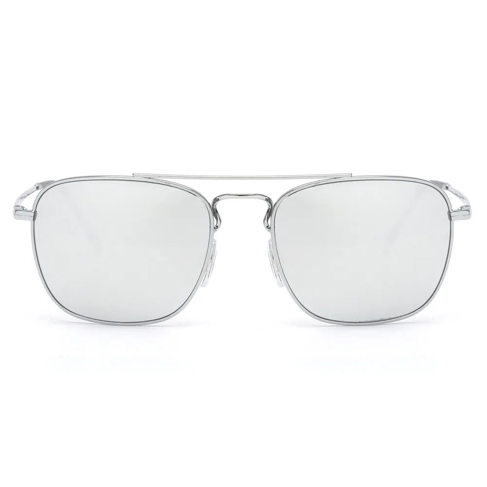 JM EdgeForce Square Sunglasses for Men & Women – Metal Frame UV400 Protection, Rock & Roll Ready - Premium shades from dsers - Just $36.99! Shop now at Lizard Vigilante