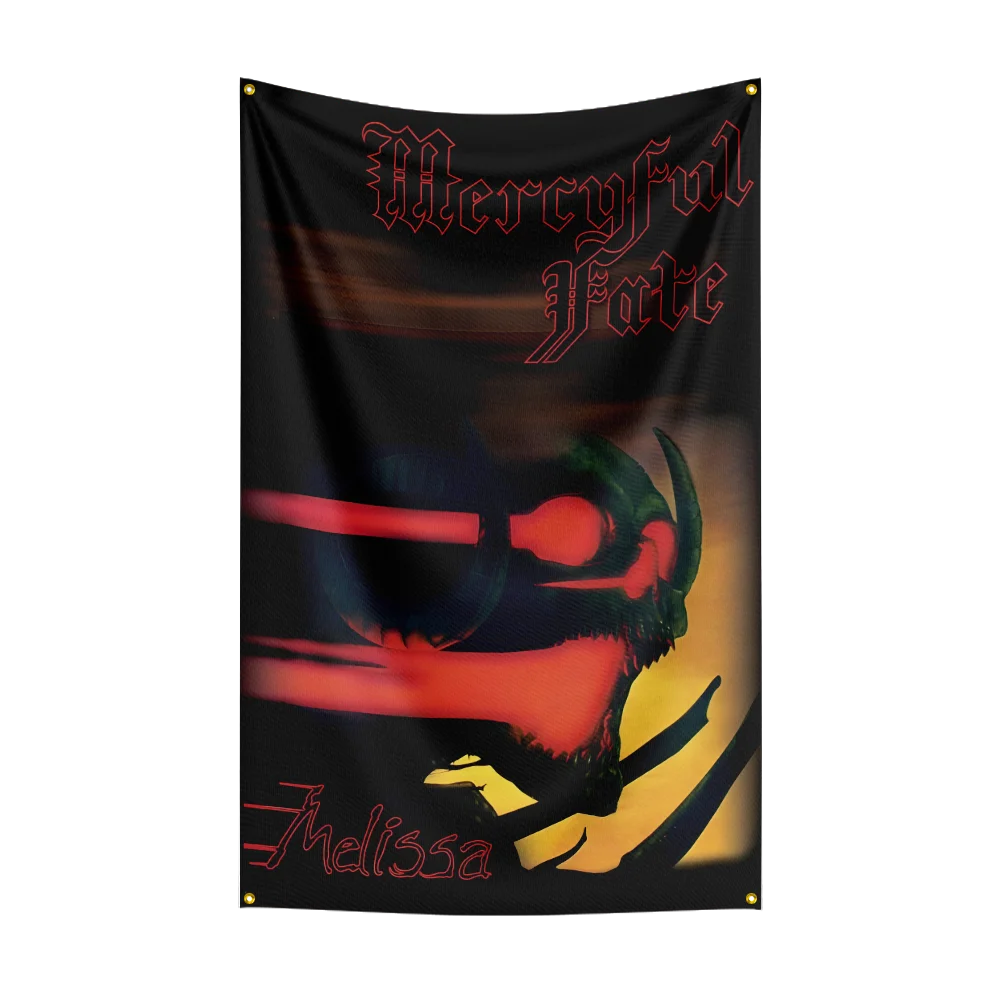 Mercyful Fate Heavy Rock Band Flag – 3x5 Ft Polyester Wall Art and Outdoor Tapestry - Premium flag from Lizard Vigilante - Just $15.99! Shop now at Lizard Vigilante