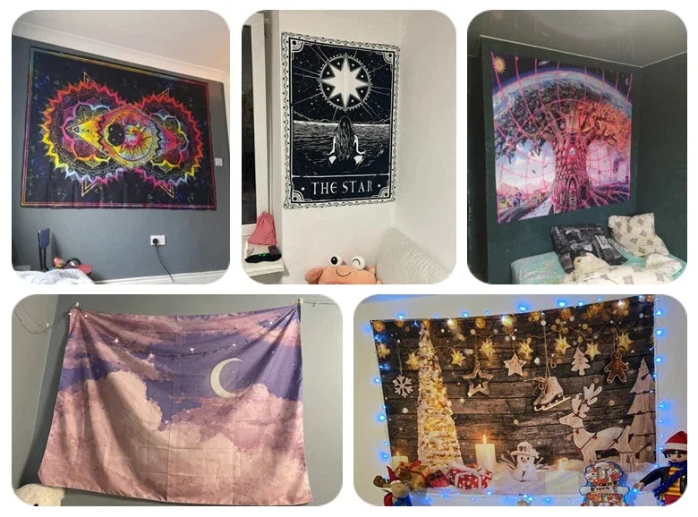 Lost Boys 1987 Movie Hippie Wall Hanging Tapestries Art Science Fiction Room Home Decor Kawaii Room Decor - Premium  from Lizard Vigilante - Just $11.99! Shop now at Lizard Vigilante