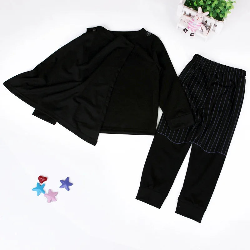 Avengers Superhero Pajama Set — Boys Long Sleeve Spider-Man & Iron Man Nightwear Cosplay Costume