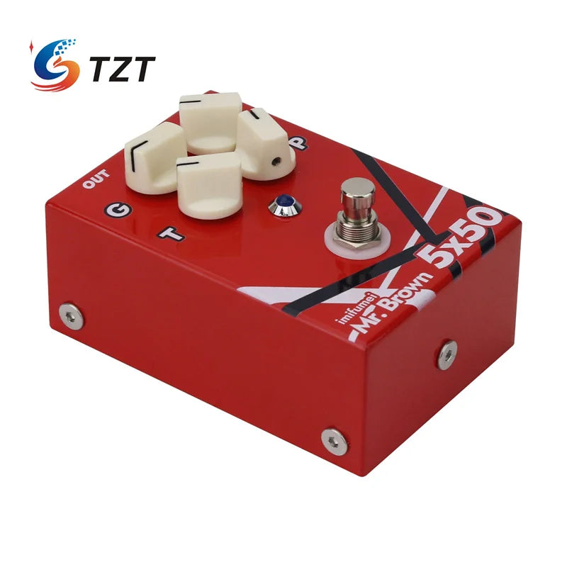 Brown Voltage Overdrive: Mr. Brown 5X50 High-Gain Riot Box