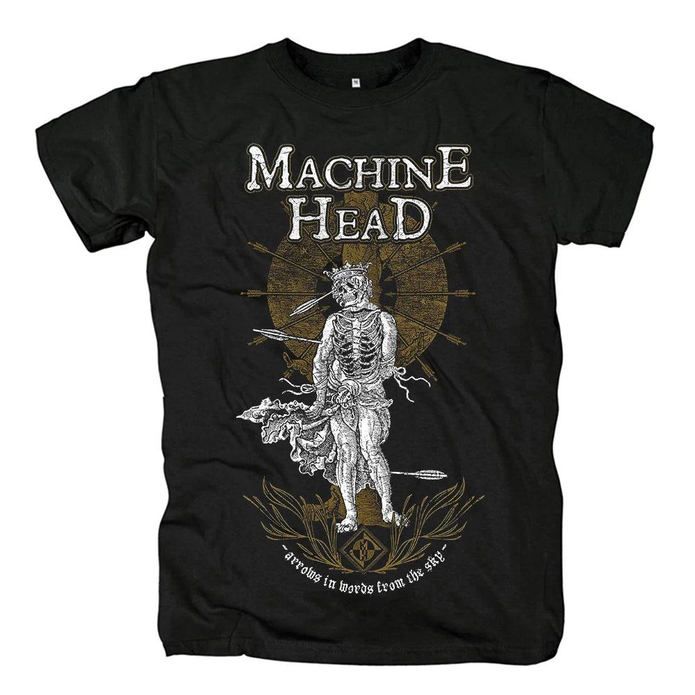 Machine Head T Shirt Vintage Mens Heavy Metal Power Metal Fashion Summer Tee Tops Casual Harajuku Streetwear Cotton Tshirt - Premium T-Shirt from Lizard Vigilante - Just $22.99! Shop now at Lizard Vigilante