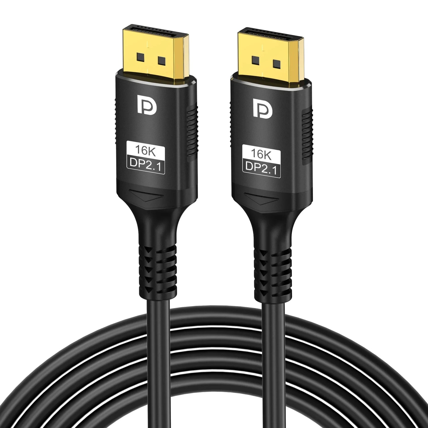 16K Displayport Cable DP2.1 8K@120Hz 4K@240Hz 80Gbps HDR Video Audio Cable for Laptop TV Xbox Projector Gaming Monitor