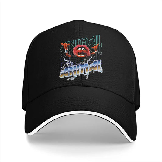 Animal Rock Men Baseball Caps Peaked Cap Sun Shade Windproof Hat The Muppet Show - Lizard Vigilante