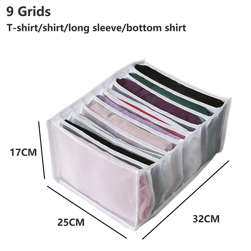 Fabric Underwear Bra Storage Box Underwear Sorting Box Panty Socks Compartment Storage Box Drawer Organizer Home Storage