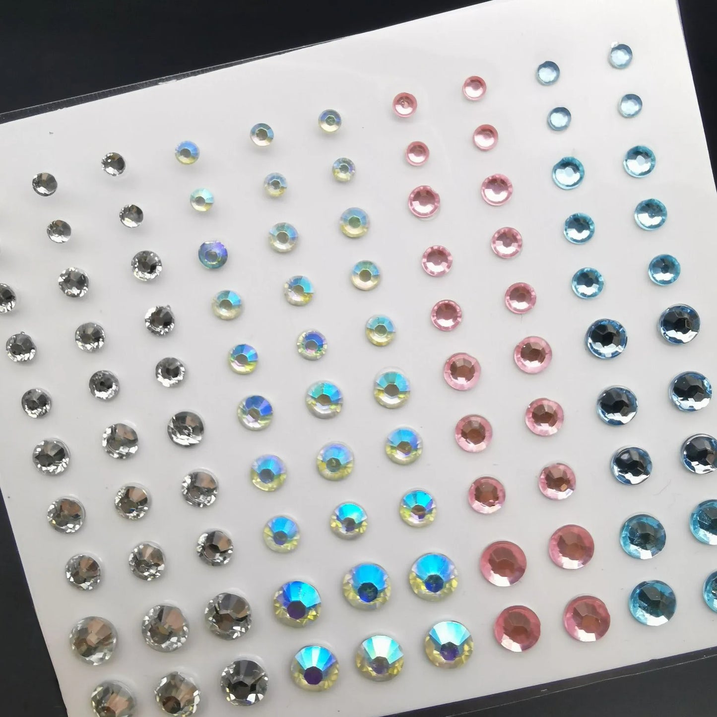 DIY Bright Diamond Rhinestone Stickers – Self-Adhesive Crystal Pearl Eye Makeup for Stage & Party Glam - Premium stickers from Lizard Vigilante - Just $14.99! Shop now at Lizard Vigilante