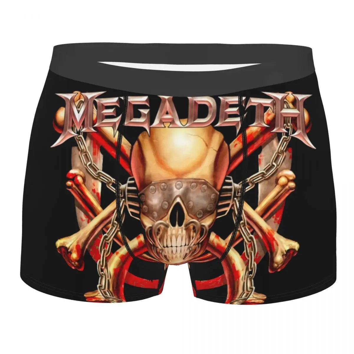 Slayer Megadeth Slipknot - Death Metal Boxer Briefs - Premium Underwear from Lizard Vigilante - Just $24.49! Shop now at Lizard Vigilante