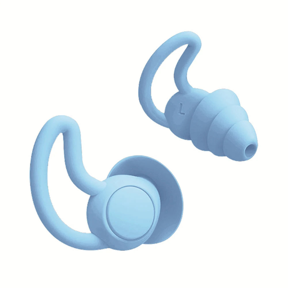 Waterproof Silicone Earplugs – Noise Reduction Ear Protectors for Swimming, Sleeping, and Diving - Premium earplugs from Lizard Vigilante - Just $28.88! Shop now at Lizard Vigilante