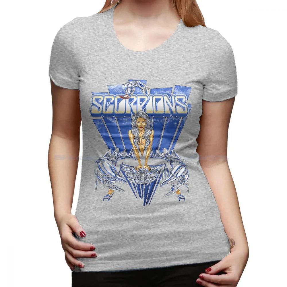 The Scorpions German Band T Shirt 100% Cotton Tee German Band - Premium T-Shirt from Lizard Vigilante - Just $38.99! Shop now at Lizard Vigilante