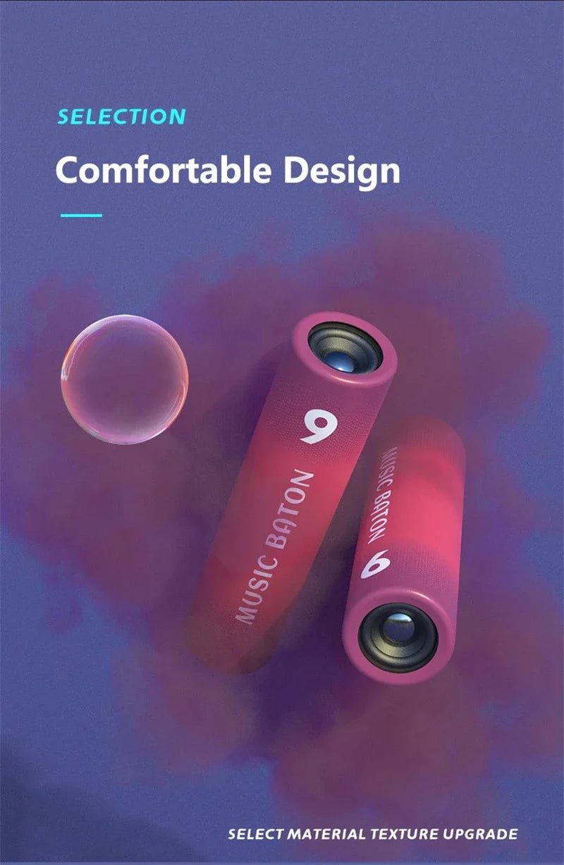 Portable Bluetooth 5.2 Speakers - True Wireless Subwoofer Outdoor Sound Box with Radio Support And 2000mA Power Bank Function