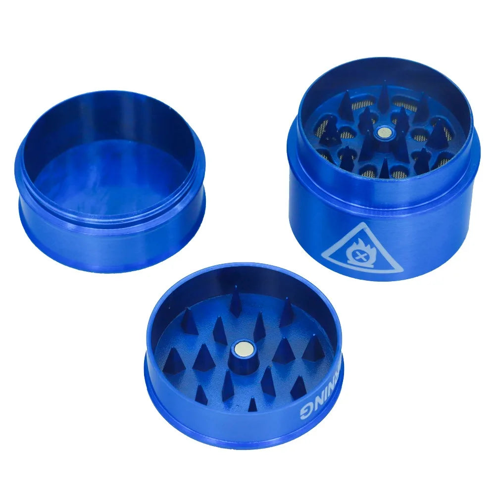 40mm Garbage Bin Shaped Three-layer Metal Herb Grinder Manual Grinder Tool