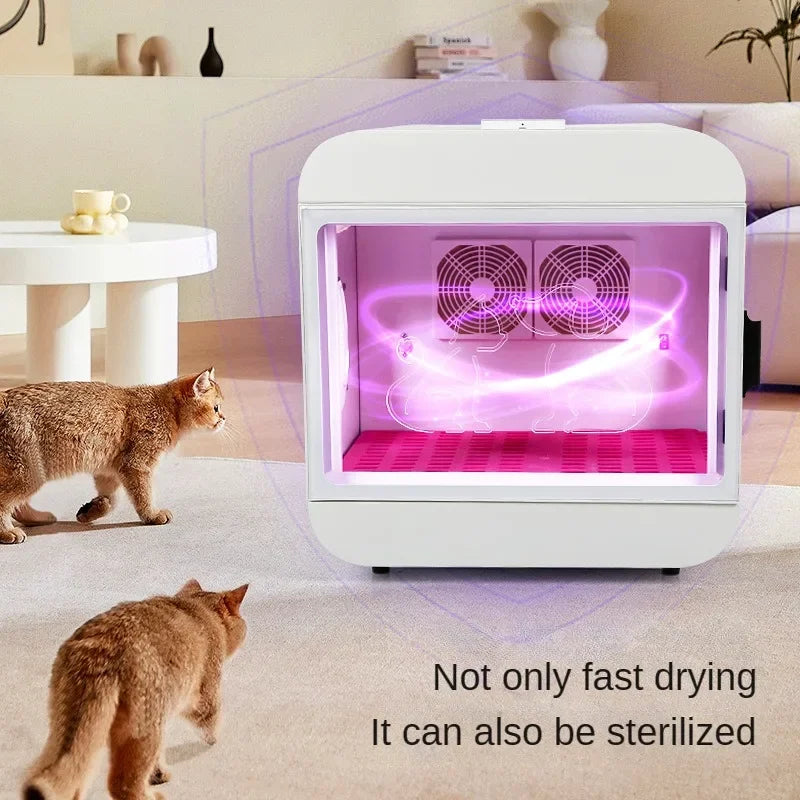 Silent Household Small Water Blower Blower Box Pet Drying Box Pet Bathing and Drying Box Cat Dryer Pet Shop Hair Dryer Box - Premium pet dryer from Lizard Vigilante - Just $344.88! Shop now at Lizard Vigilante