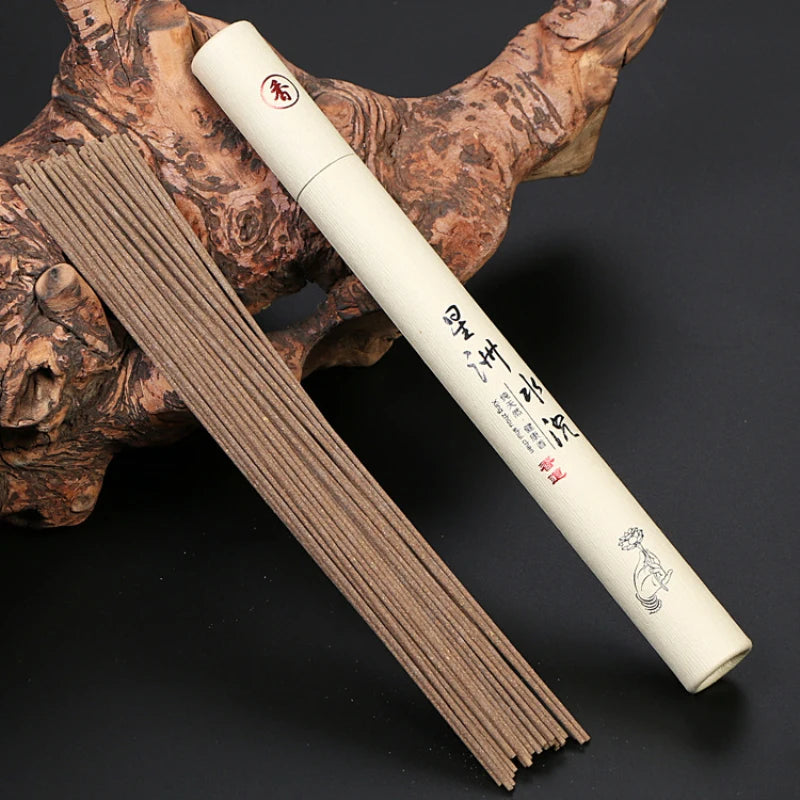 Natural Sandalwood Stick Incense – 21cm Linear Fragrance for Meditation, Bedroom, and Odor Removal - Premium  from Lizard Vigilante - Just $12.88! Shop now at Lizard Vigilante