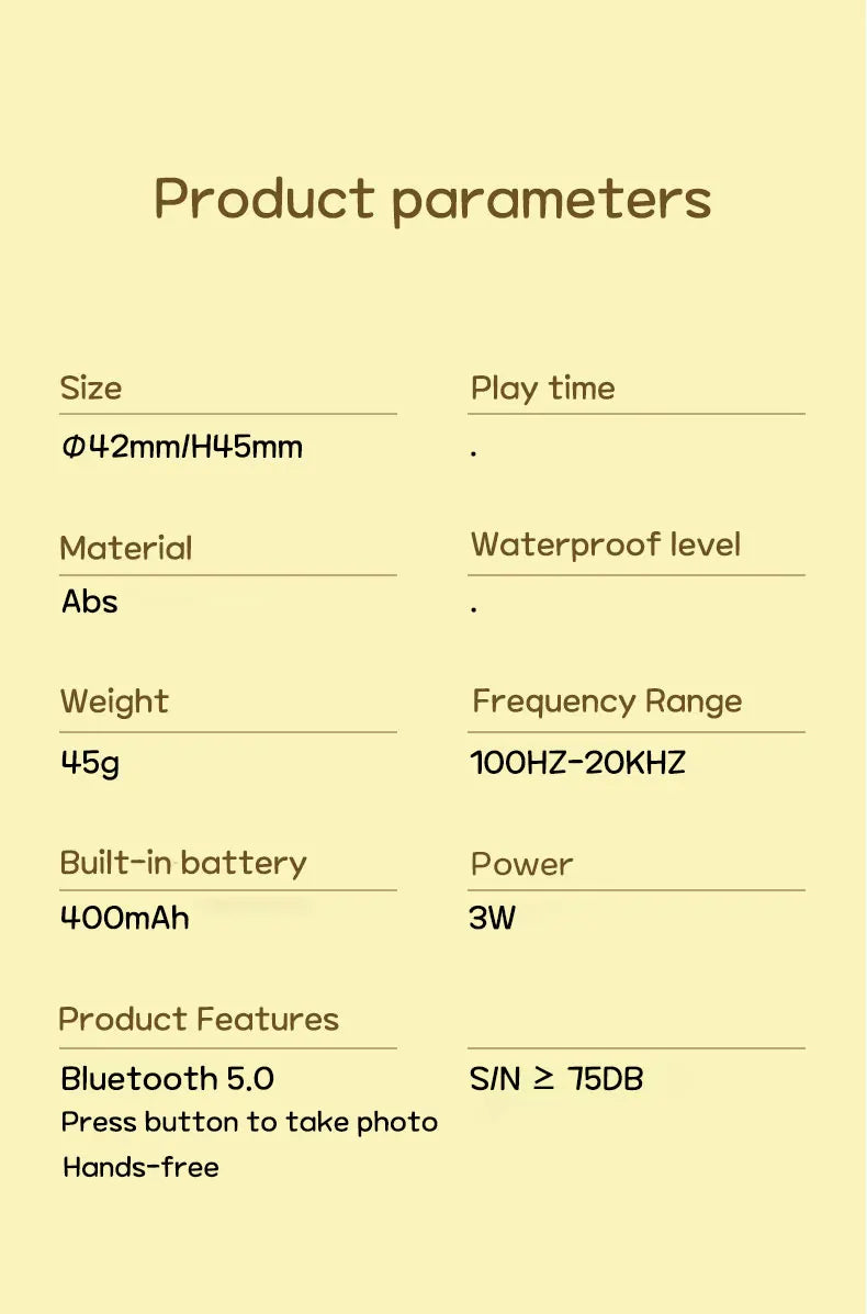 BM6DE Portable Bluetooth Speakers Karaoke Audience Calls Small Speakers Heavy Bass Wireless Bluetooth Stereo Phone Speaker