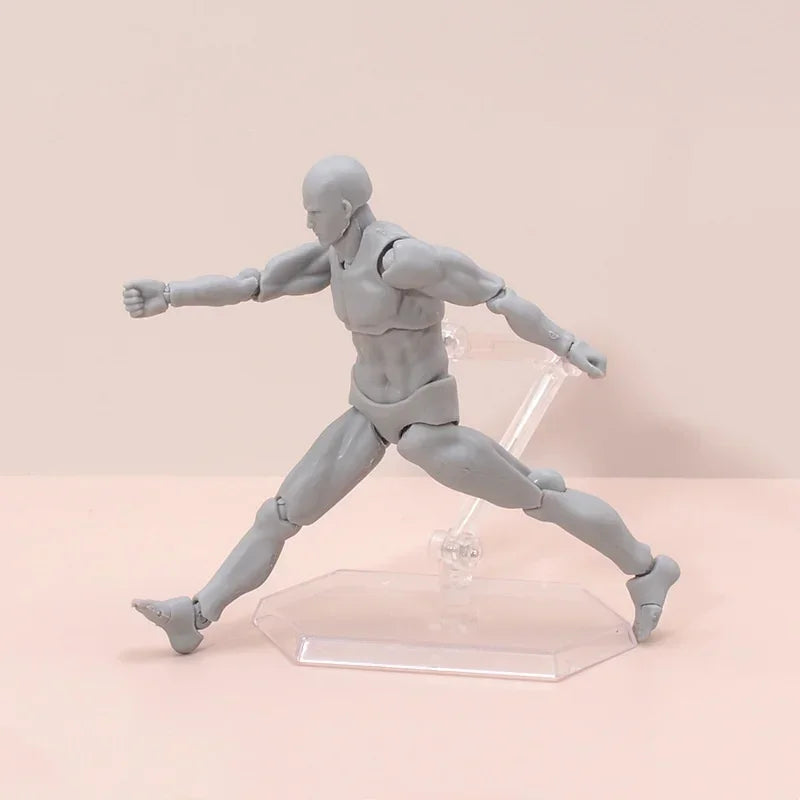 Articulated Human Figma Figurine Drawing Sketch People Statues Art Painting Joint Figurine Sculpture Decoration Desk Accessories