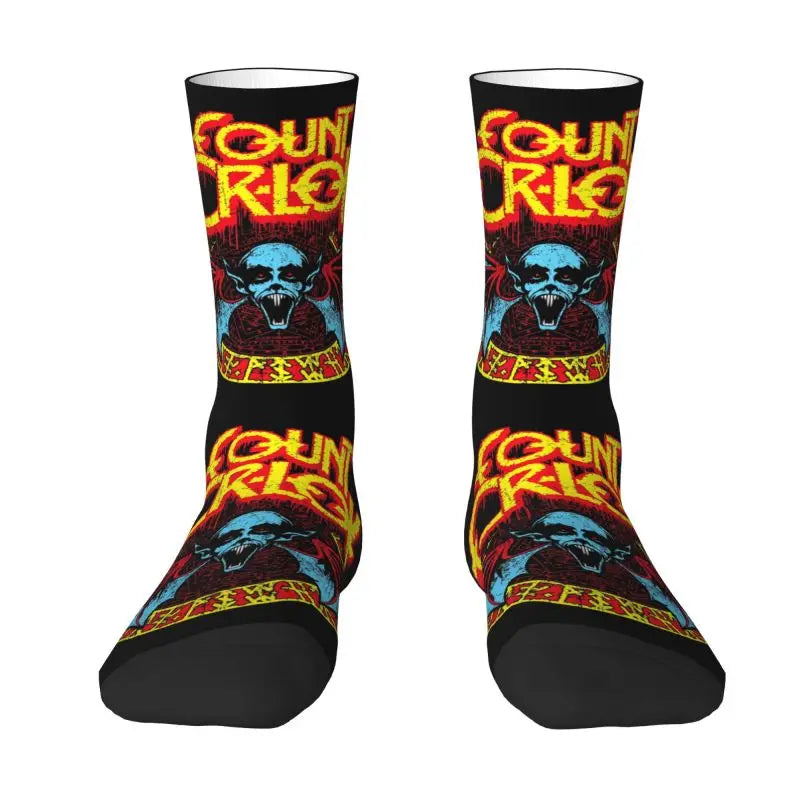 Ozzy Osbourne British Rock Heavy Metal 3D Printed Crew Socks - Premium socks from Lizard Vigilante - Just $18.88! Shop now at Lizard Vigilante