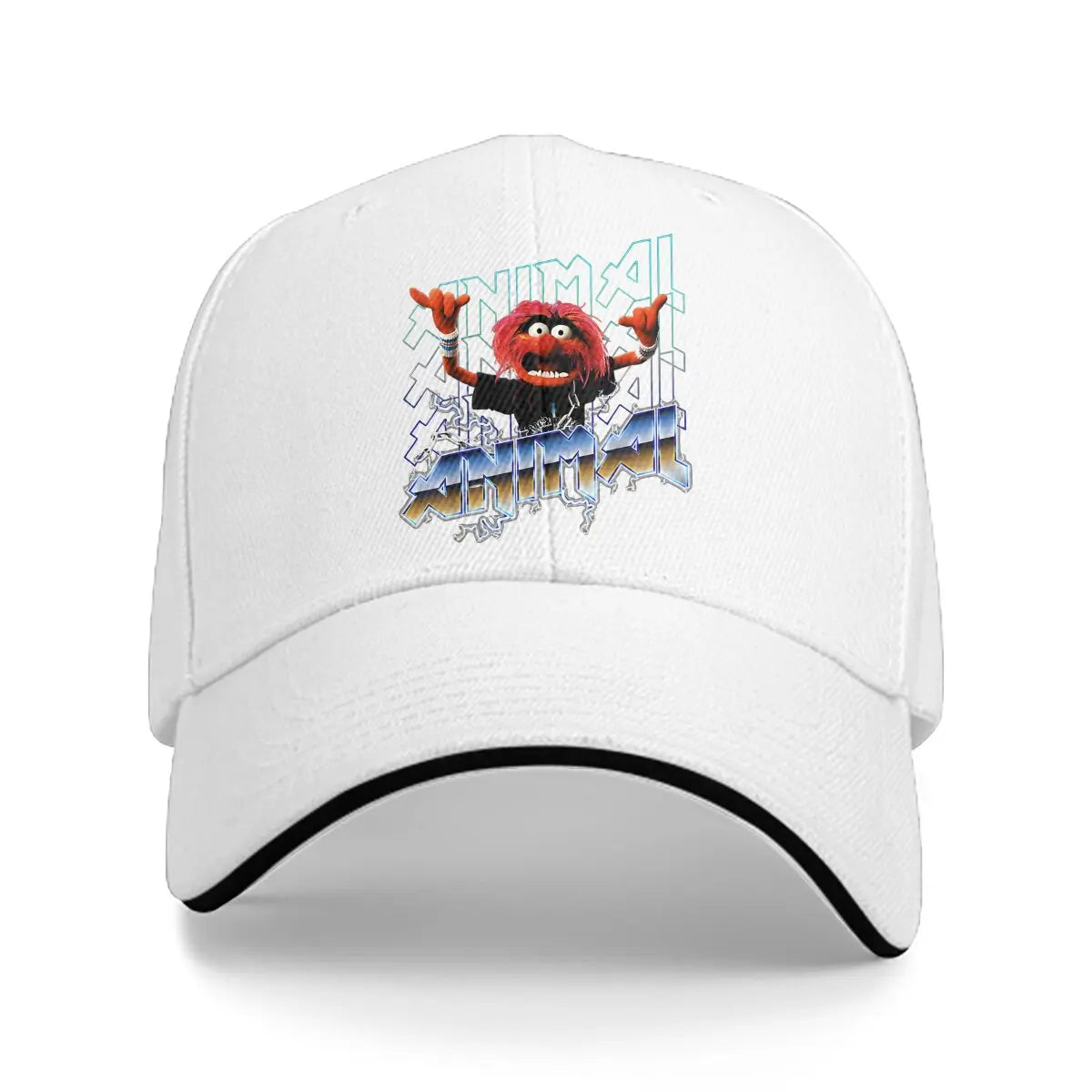Animal Rock Men Baseball Caps Peaked Cap Sun Shade Windproof Hat The Muppet Show - Lizard Vigilante