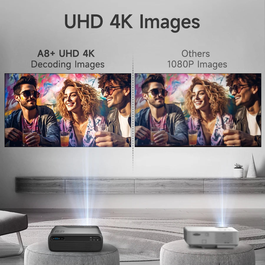 portable 4k projector [Netflix Official Licence] 5G WiFi Mini projector Dolby Android 11 beam Projector Home Theater Google Play - Premium  from Lizard Vigilante - Just $626.99! Shop now at Lizard Vigilante