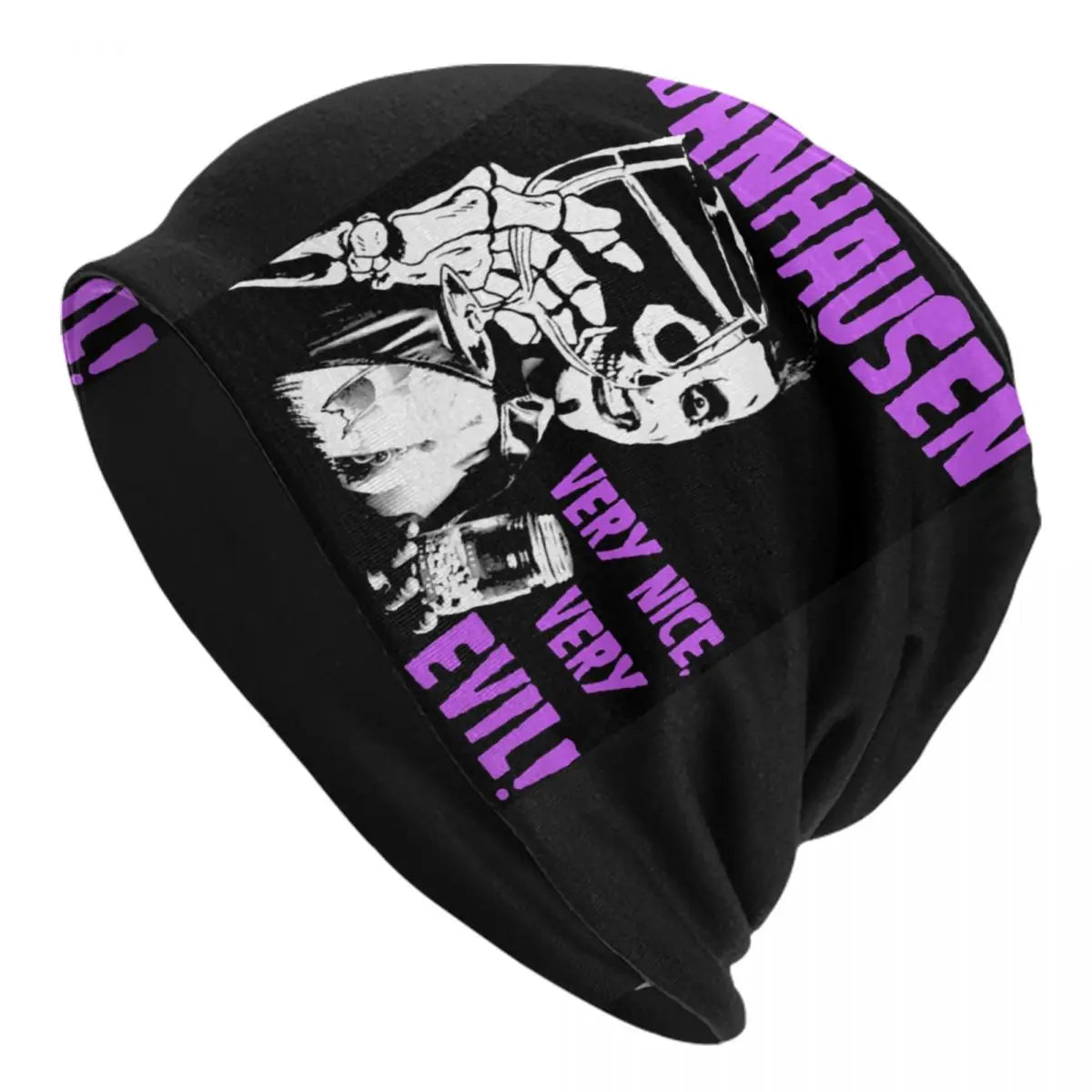 Custom Punk Rock Band Misfits Beanie - Unisex Winter Warm Knit Hat - Premium skull cap from Lizard Vigilante - Just $18.88! Shop now at Lizard Vigilante