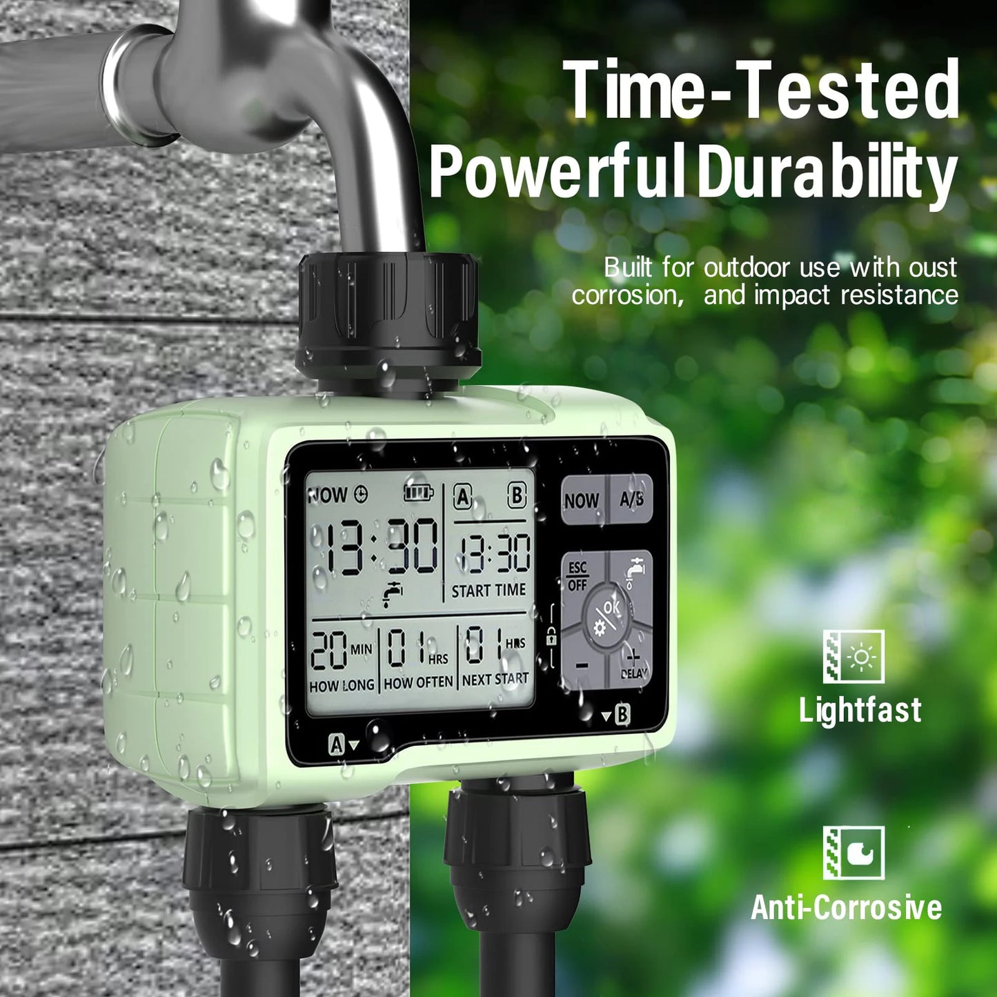 Eshico Super Timing Dual-Zone Water Command Unit – Precision Irrigation For Rebels Who Grow Wild