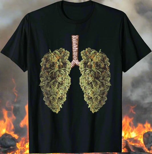 Funny Weed Lung  Bud T-Shirt - THC Lung TShirt T-Shirt Hot Sale Student Top T-shirts  Tees Printed - Premium tee from Lizard Vigilante - Just $23.88! Shop now at Lizard Vigilante