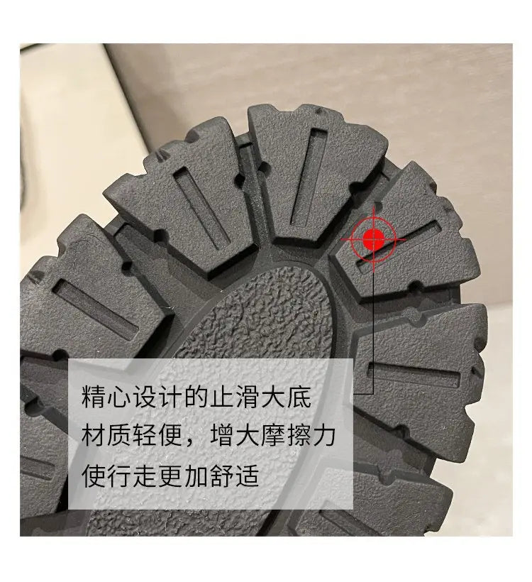 Rogue Siren Rome Punk Mid-Calf Nubuck Boots 2025 Street Rebellion Edition