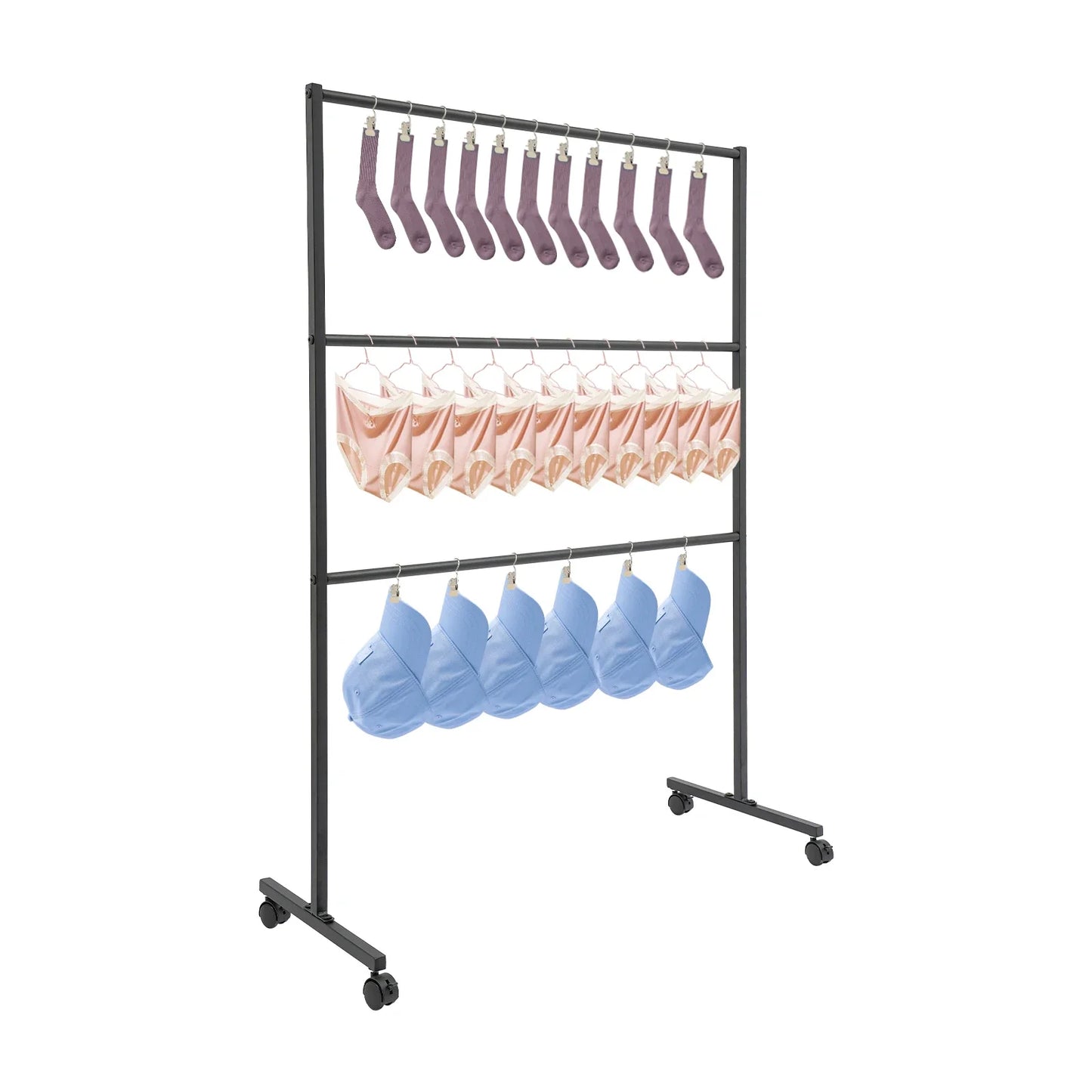 Freestanding Storage Organizer Rack Storage Shelf for Home Storage & Organizer Display Stand Underwear Rack