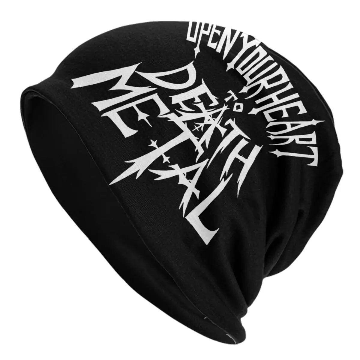 Heavy Metal Rock Megadeths Print Beanie Cap Unisex Winter Warm Bonnet Homme Knit Hats Fashion Ski Skullies Beanies Hats For - Lizard Vigilante