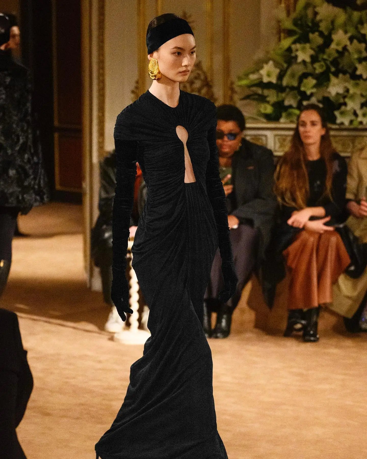 Black Color Women Sexy Sleeveless O-Neck Bodycon Long Dress Keyholes Celebrate Fashion Celebrity Evening Party Red Carpet Dress