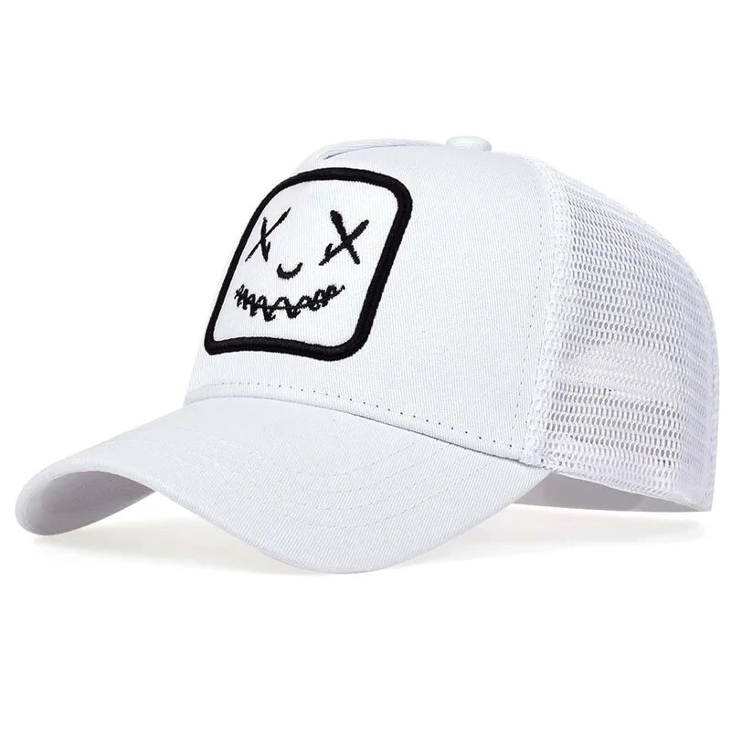 Unisex XX Embroidery Mesh Baseball Cap – Adjustable Sunscreen Hat for Casual Outdoor Travel - Premium hat from Lizard Vigilante - Just $25.99! Shop now at Lizard Vigilante