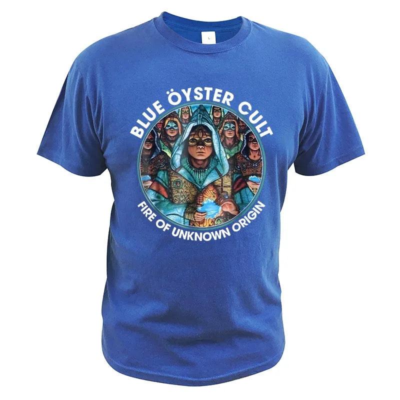 Blue Öyster Cult: Cult Classic Tee for Summer Jams | More Cowbell! - Premium T-Shirts from Lizard Vigilante - Just $23.99! Shop now at Lizard Vigilante