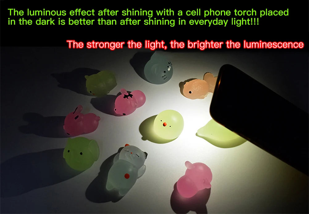 Decompression Toys Cute Animal Antistress Decompression Mochi Toy Luminous Pinch Music Stress Relief Luminous Toys Kids Gifts - Premium  from Lizard Vigilante - Just $6.99! Shop now at Lizard Vigilante