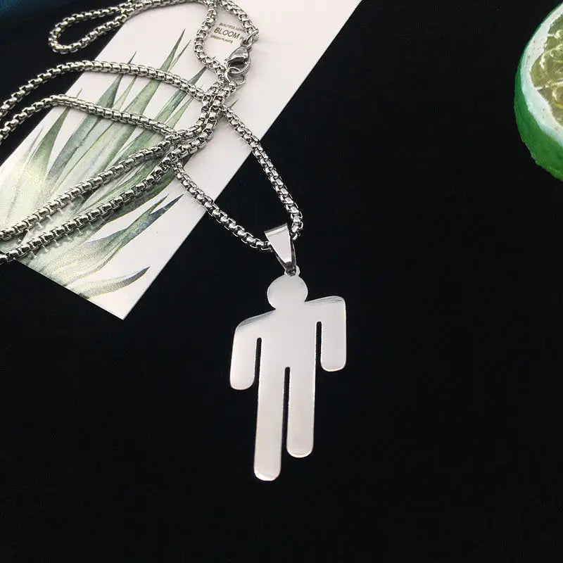 Tilted Halo Street Rebel Pendant Necklace