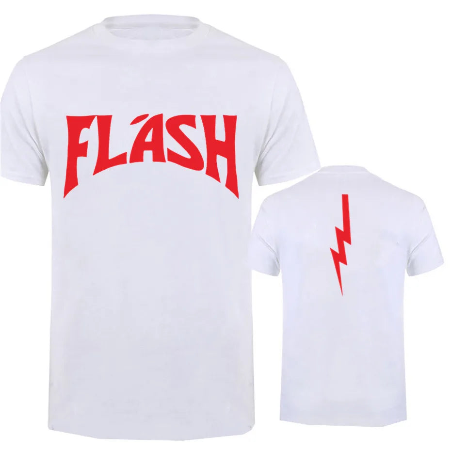 Freddie Mercury Flash Gordon Queen Rock Band T-shirt – Retro 80s Hip Hop Fancy Dress Front & Back Print Men's Tee - Premium tee from Lizard Vigilante - Just $24.88! Shop now at Lizard Vigilante