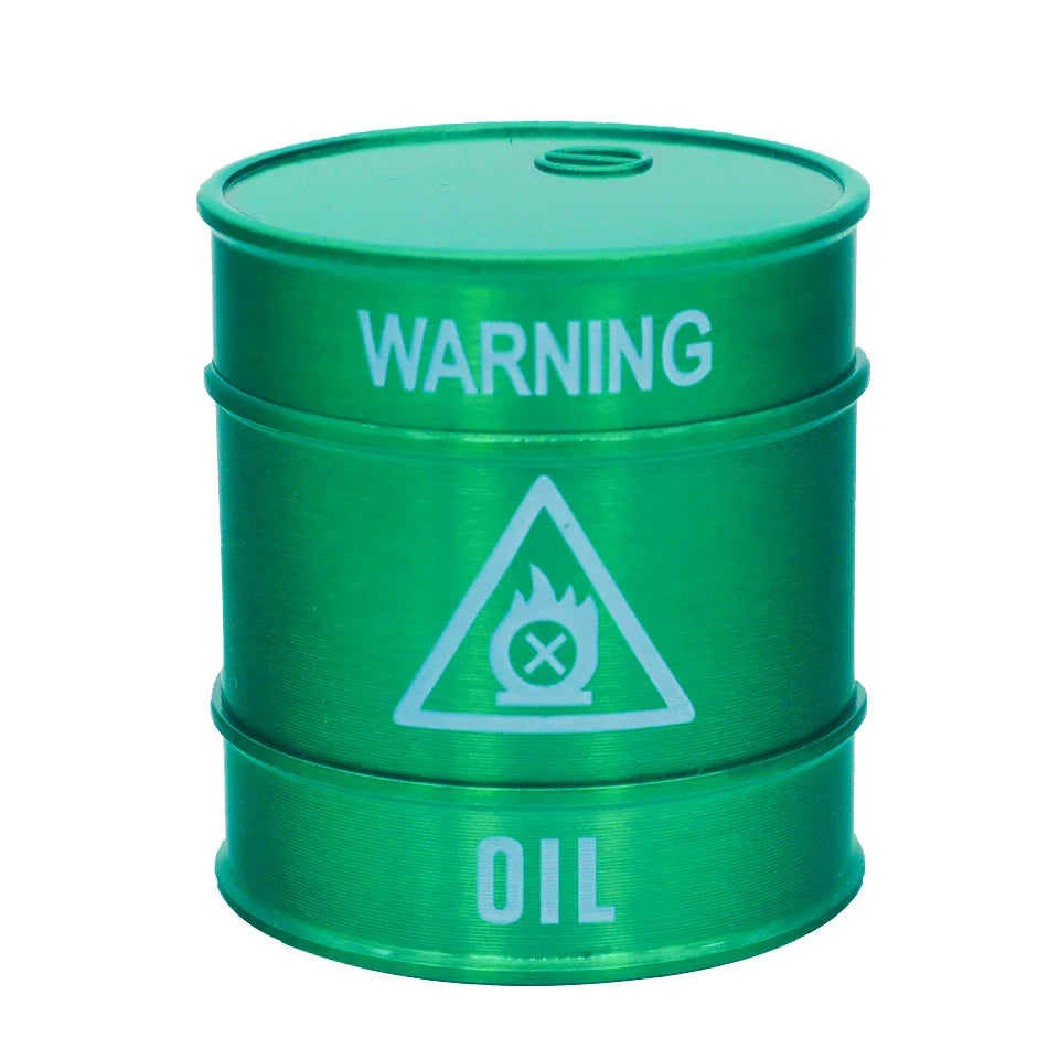 40mm Garbage Bin Shaped Three-layer Metal Herb Grinder Manual Grinder Tool